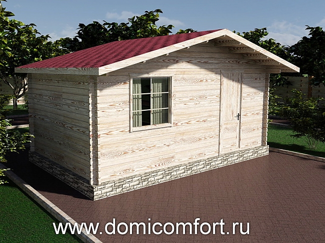хозблок из мини-бруса хозблок из мини-бруса
